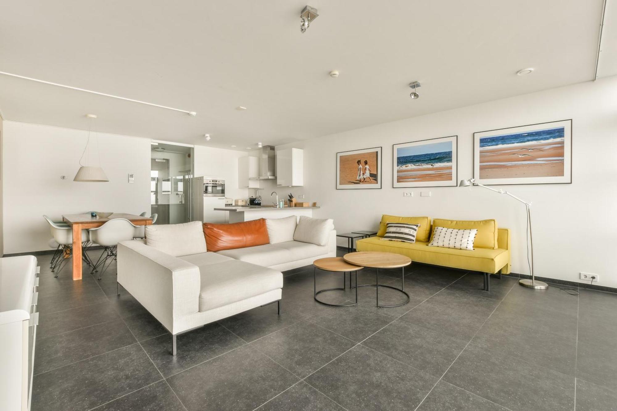Appartement Met Frontaal Zeezicht In 블로에멘달 외부 사진